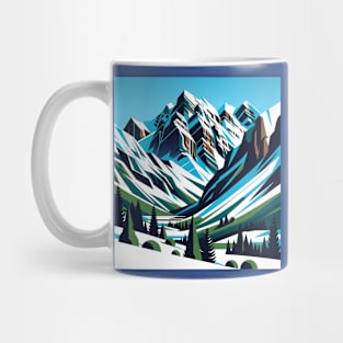 Snowy Mountain 1 Mug